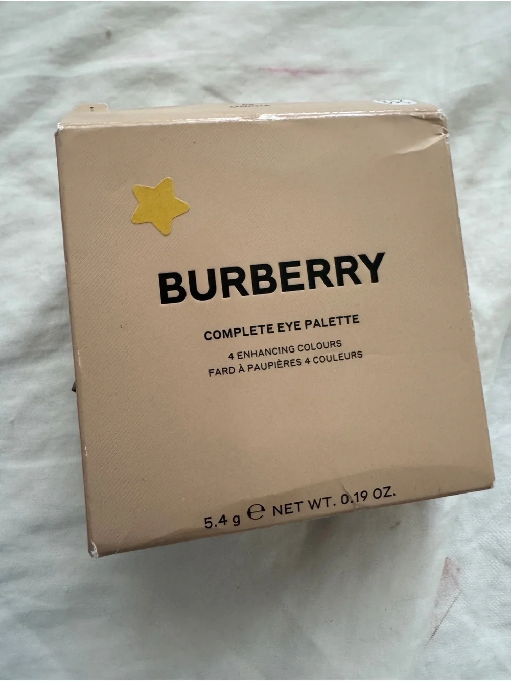 Burberry complete eye palette -02 mocha NIB